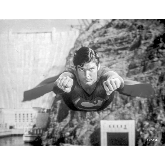 A scene from Superman Photo Print (24 x 30)