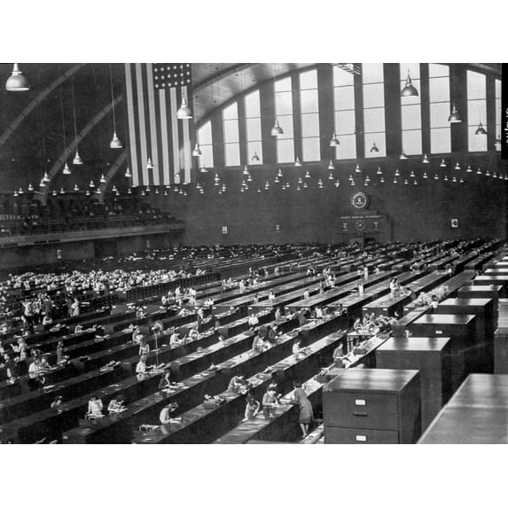 A scene from The House on 92nd Street Photo Print (24 x 30)