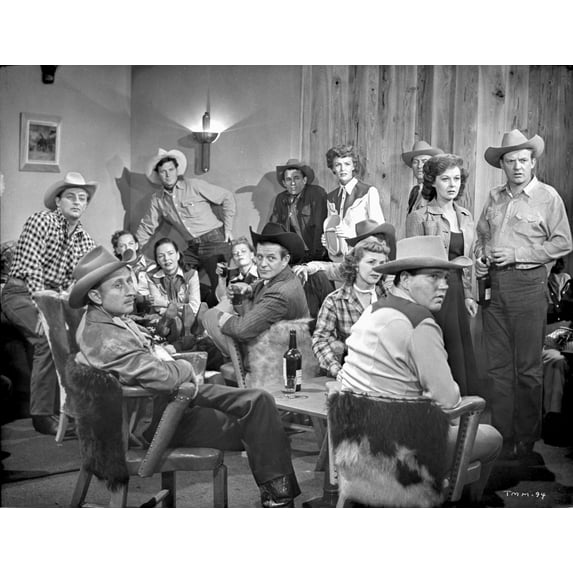 A scene from The Lusty Men Photo Print (8 x 10)