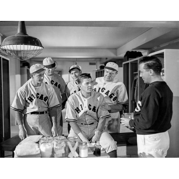 A scene from The Winning Team Photo Print (8 x 10)