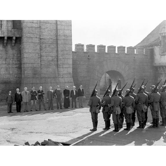 A scene from This Land is Mine Photo Print (24 x 30)