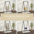 thumbnail image 1 of Seipola Hammock Chair Stand Swing Seat Metal Support Rack, A-shaped Strong Load Bearing Anti-deformed, 1 of 7