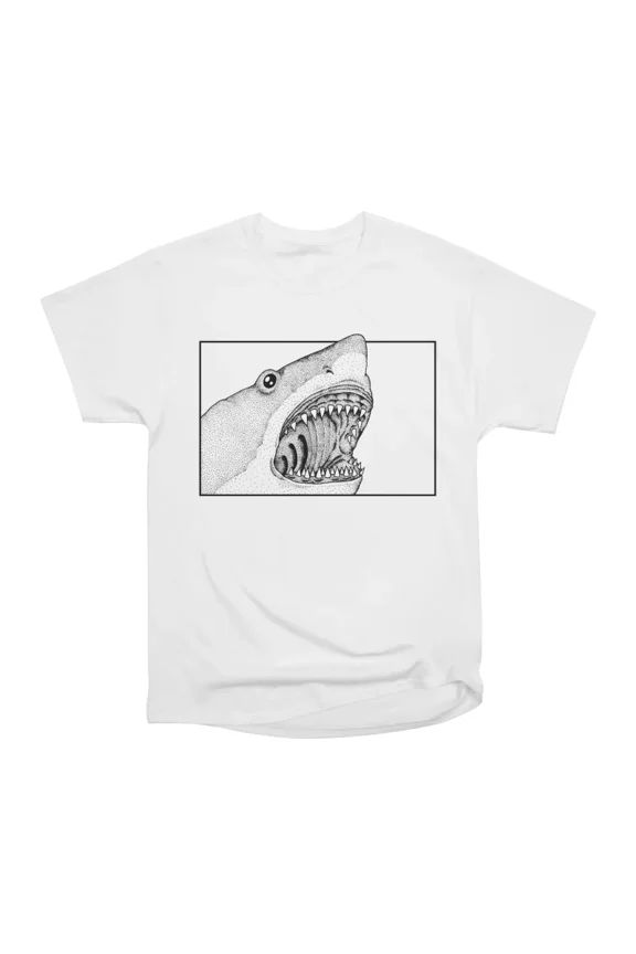 A shark T-Shirt Tee Gift For Him Merch For Her Apparel For Friend