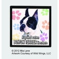 thumbnail image 1 of A spoiled rotten Boston Terrier lives here Magnet, 1 of 1