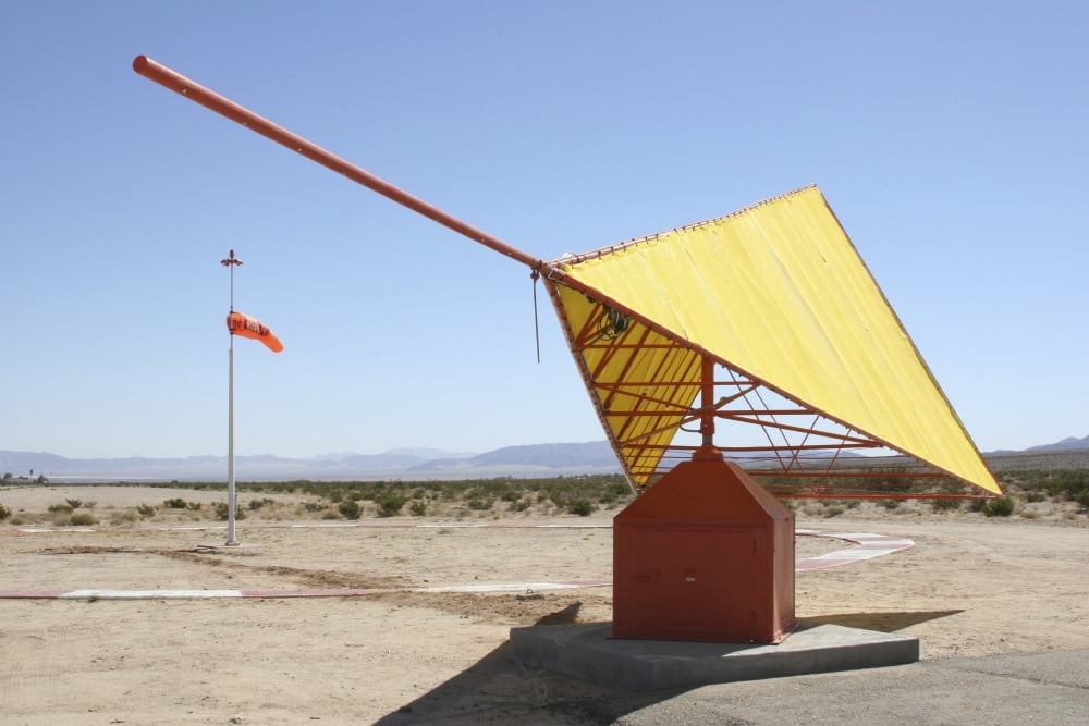 A tetrahedron wind direction indicator Canvas Art - Stocktrek Images (34 x 23)