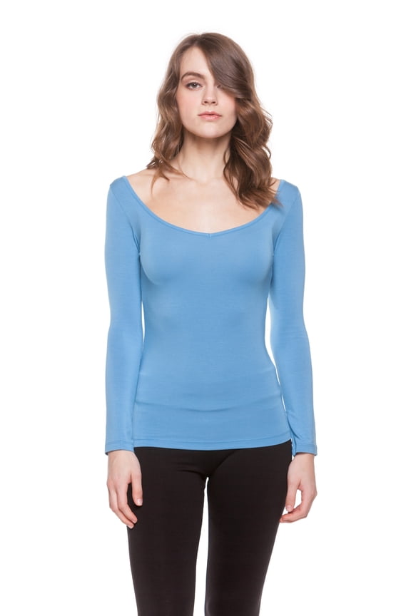 Modal Loose Crew Neck Tee