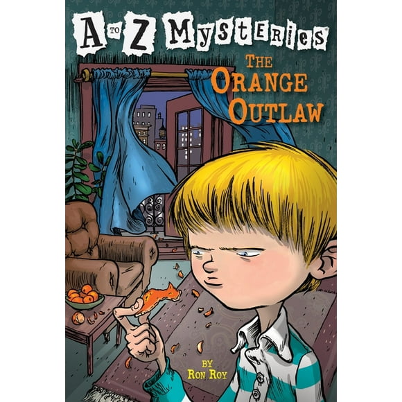 A to Z Mysteries: A to Z Mysteries: The Orange Outlaw (Series #15) (Paperback)