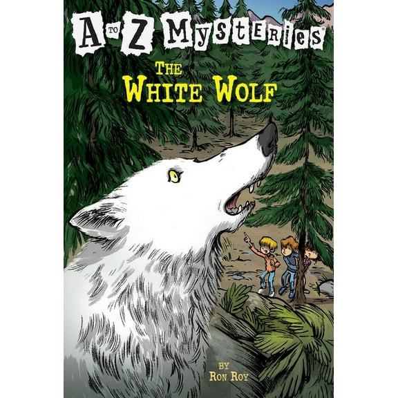 A to Z Mysteries The White Wolf, Book 23, (Paperback)