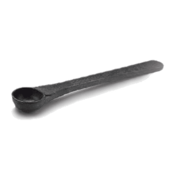 A-to-Z Supply 289-HS-HS1029-CH Condiment Spoon, High-Density Polypropylene, Charcoal Color, Microwaveable and Dishwasher Safe, Commercial Sauce and Salsa Spoon, 24 Pack