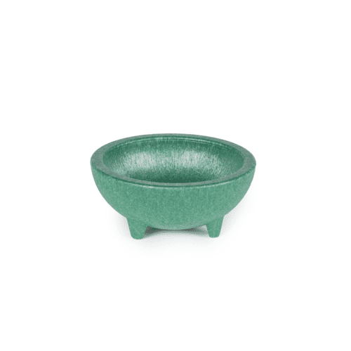 A-to-Z Supply 289-HS-NHS1008-GC Molcajete Chico, 4 oz., 3" Diameter x 1-1/2" Deep, Polypropylene, Green Color, NSF Certified, Authentic Serving Bowl for Bars and Restaurants, 24 Pack