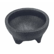 A-to-Z Supply 289-HS-NHS1021-CH, Super Molcajete Bowl, 56 oz, 7-1/4" Diameter x 3-1/2" Deep, Polypropylene, Microwavable & Dishwasher Safe, Charcoal Color, NSF Certified, 12-Pack