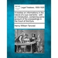 thumbnail image 1 of A treatise on informations in the nature of a quo warranto (Paperback), 1 of 1