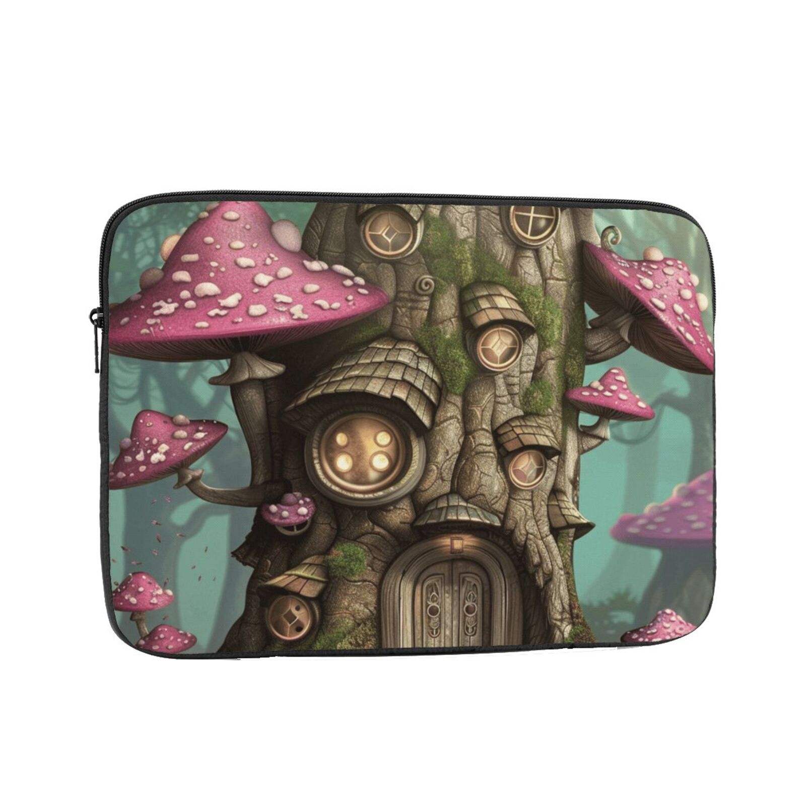 A tree stump in a fairy tale inner case protector ultrabook case bag