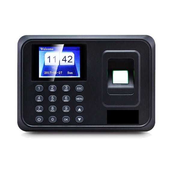 A01 Biometric Attendance System USB Fingerprint Reader Time Clock Employee Control Machine Electronic Device Spanish Spain - Efficient Management