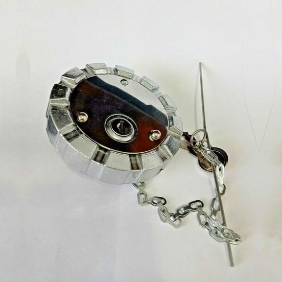 A03-12927-6 Aluminum Fuel Cap 3 1/2" Locking Diesel Female Vented NEW