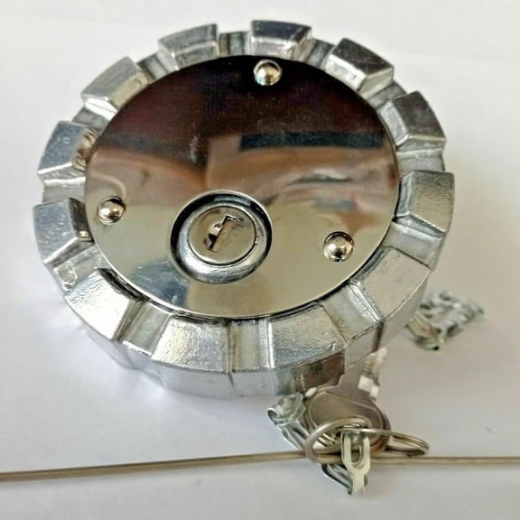 A03-15682-6 Aluminum Fuel Cap 3" 8 NPSL Locking Diesel Female Vented Replacement MASS PARTS New