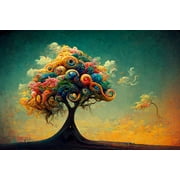 A051 Tree Of Life Poster Print - Ray Heere (36 x 24)
