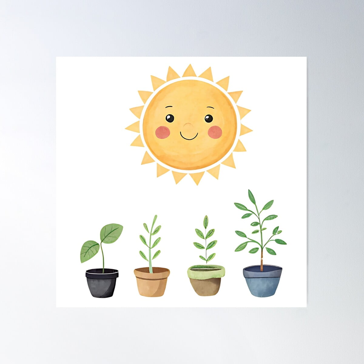 View of A0837 Eco-Friendly & Sustainability Set Poster Wall Art, Modern Wall ...