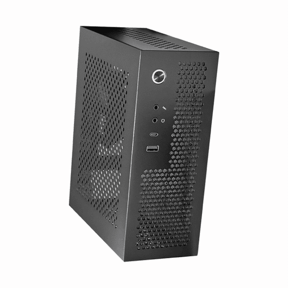 A09 HTPC Computer Case Mini ITX Gaming PC Chassis Black