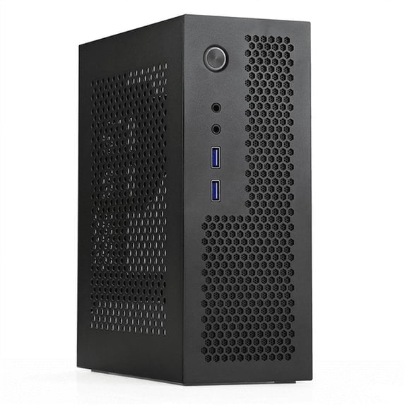 A09 HTPC Computer Case Mini ITX USB3.0 Computer Case Black