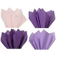 thumbnail image 1 of A1 Bakery Supplies Purple Mix Gift Wrap Paper 100 Sheets in pack 15x20 Inches size Gift Wrap Tissue, 1 of 2