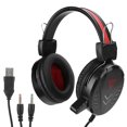 thumbnail image 1 of A1 Gaming Headset 3.5MM USB Wired Over Ear Headphone with LED Light and Microphone, 1 of 8