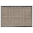 thumbnail image 1 of A1 Home Collections LLC A1HC New Durable and Versatile Polypropylene Rubber Door Mat All Weather Inside Outside Door Mat 16"x24" - Criss Cross Beige, 1 of 5