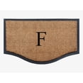 thumbnail image 1 of A1 Home Collections LLC A1HC Rubber Coir Heavy Duty Monogrammed Double Doormat 24"X38" F, 1 of 5