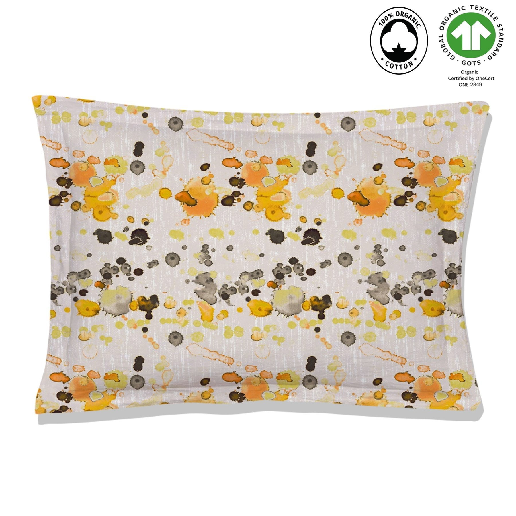 Organic Cotton Standard/Queen White Pillowcase Set