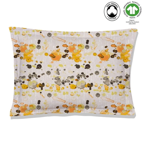 A1 Home Collections LLC Citronelle Reversible Print 100% Organic Cotton Pillowsham Pack of 2