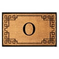 thumbnail image 1 of A1 Home Collections Natural Coir & Rubber Door Mat, Long-Lasting Entrance Doormats for Front Door, Thick & Non-Slip Durable Outdoor Entry Mat 24" x 39", 1 of 7