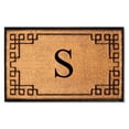 thumbnail image 1 of A1 Home Collections Natural Coir & Rubber Door Mat, Long-Lasting Entrance Doormats for Front Door, Thick & Non-Slip Durable Outdoor Entry Mat 36" x 72", 1 of 7