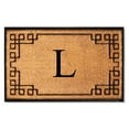 thumbnail image 1 of A1 Home Collections Natural Coir & Rubber Door Mat, Long-Lasting Entrance Doormats for Front Door, Thick & Non-Slip Durable Outdoor Entry Mat 36" x 72", 1 of 7