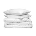 thumbnail image 1 of A1 Home Collections Organic Cotton Duvet Set, Queen, White, 1 of 7