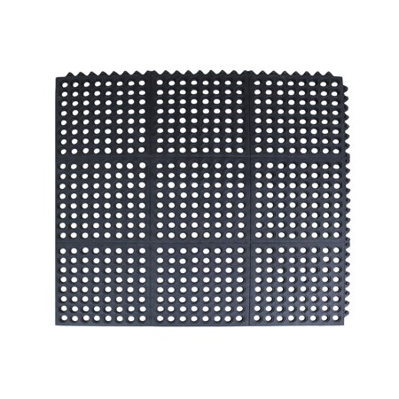 A1 Home Collections Patterns Kitchen Mat, 36 in x 36 in