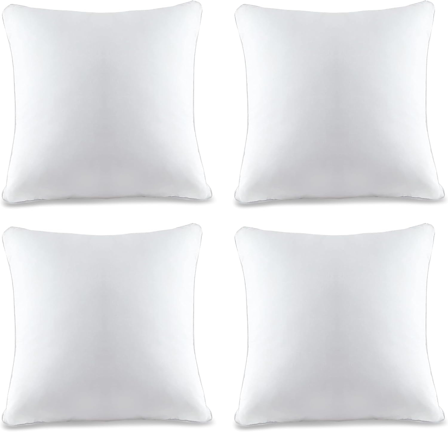 A1 Home Collections Pilow Pack of 4 Down Alternative Throw Pillow