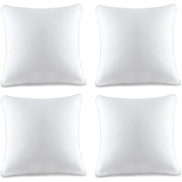 A1 Home Collections Pilow Pack of 4 Down Alternative Throw Pillow