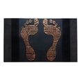thumbnail image 1 of A1HC Rubber Pin Doormat Welcome Door Mats 18"x30" for Outdoor Entrance, Fun Designed Non-Slip Backing Rubber Mat for Indoor Outdoor Use, 1 of 6