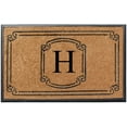 thumbnail image 1 of A1 Home Collections Rubber and Coir Molded Door Mat 30x48 Inch Designer Hand-Crafted ,Personalized ,Double/Single Door Mat, 1 of 8