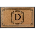 thumbnail image 1 of A1 Home Collections Rubber and Coir Molded Door Mat 30x48 Inch Designer Hand-Crafted ,Personalized ,Double/Single Door Mat, 1 of 8
