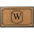 thumbnail image 1 of A1 Home Collections Rubber and Coir Molded Door Mat 30x48 Inch Designer Hand-Crafted ,Personalized ,Double/Single Door Mat, 1 of 8