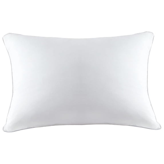 A1 Home Collections 12x20 Inch Rectangular Throw Pillow Insert (Pack of 1), Hypoallergenic Down Alternative, Extra Filled Indoor Decorative Pillow, White