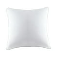 thumbnail image 1 of A1 Home Collections 22x22 Inch Square Throw Pillow Insert (Pack of 1), Hypoallergenic Down Alternative, Extra Filled Indoor Decorative Pillow, White, 1 of 7