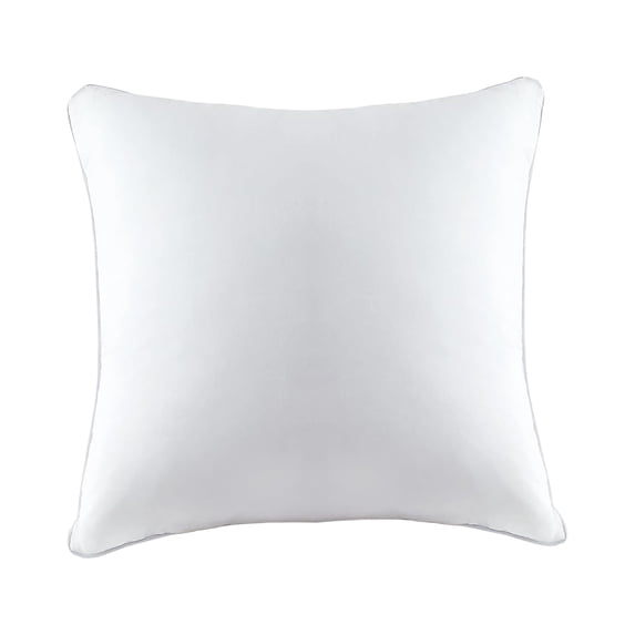 A1 Home Collections 22x22 Inch Square Throw Pillow Insert (Pack of 1), Hypoallergenic Down Alternative, Extra Filled Indoor Decorative Pillow, White