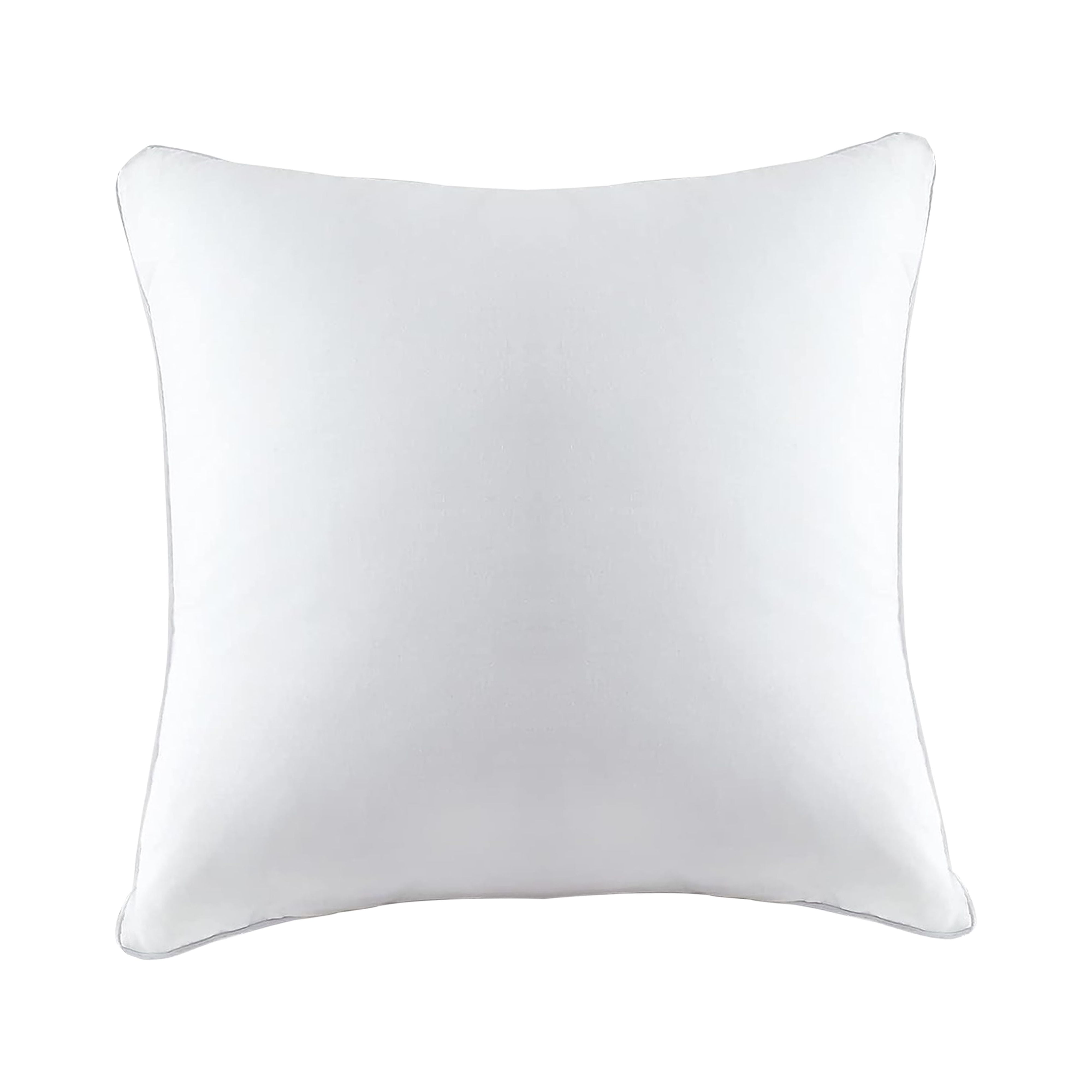 A1 Home Collections 16x16 Inch Square Throw Pillow Insert, RDS Certified Down Feather Filled, Pack of 1, White Bed and Couch Indoor Decorative Pillow