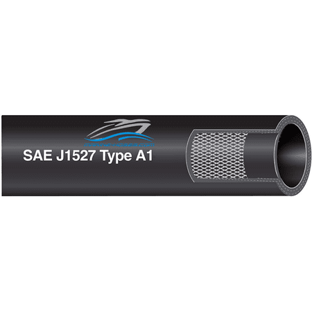 A1 Marine Fuel Hose A1 Boot Fuel Line 3/8" ID USCG Low Permeation Fuel Feed Hose Unaflex UIP New Line 25 feet