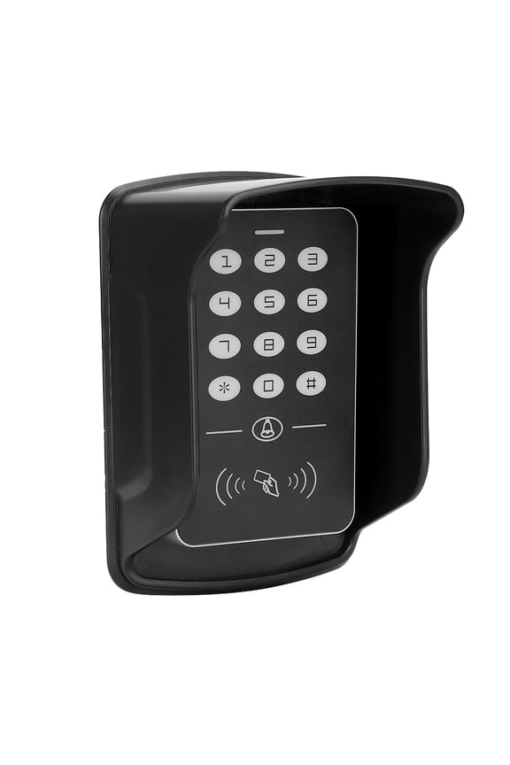 A1 RFID Card Reader Access Control System with Waterproof Cover - 125Khz ID Card Entry with Doorbell Function, 1000 User Capacity