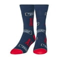 thumbnail image 1 of A1 Steak Sauce Crew Socks for Men Fits Shoe Size 6-12 (Pair Of 1), 1 of 5