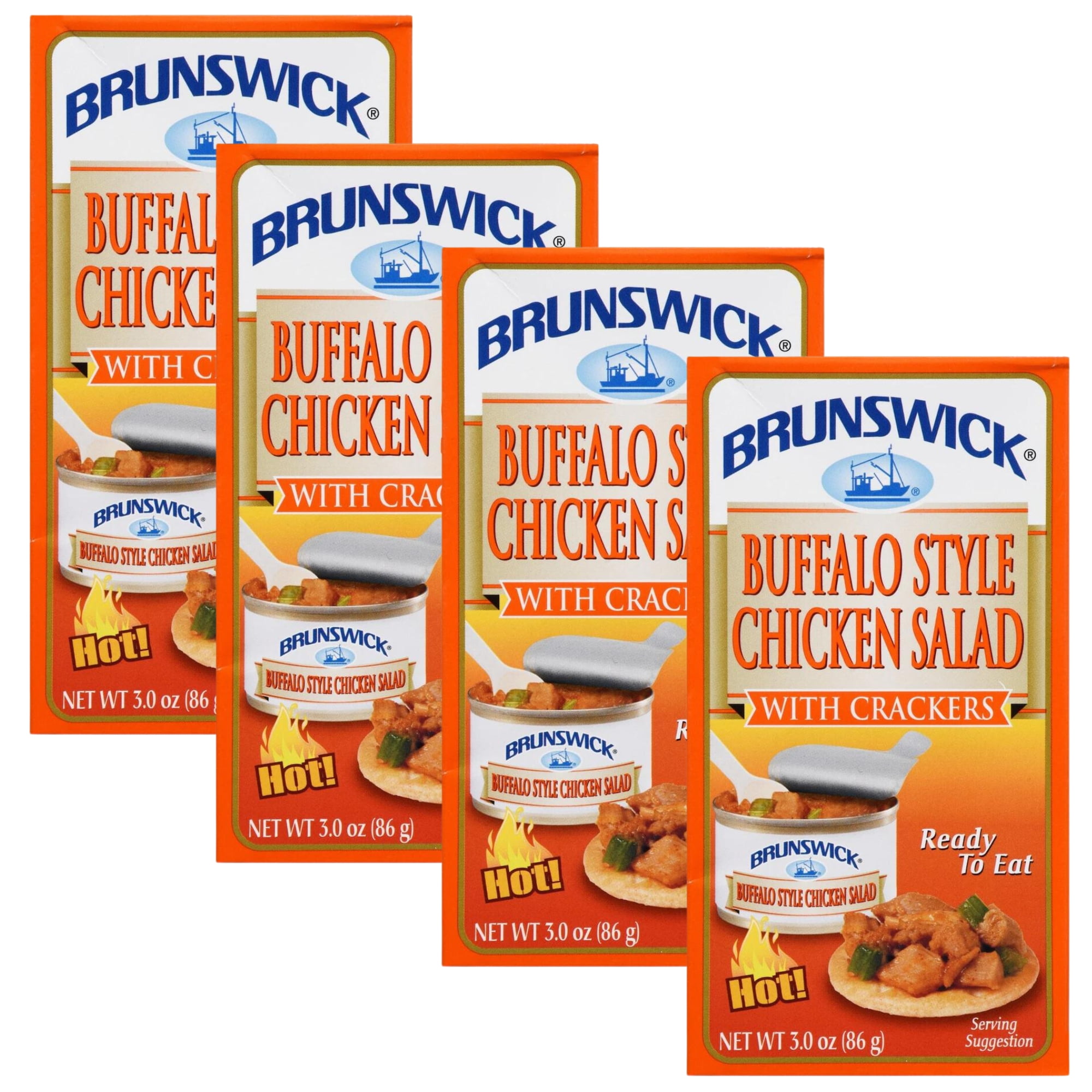 A1 Unlimited Buffalo Style Chicken Salad with Crackers, Ready-to