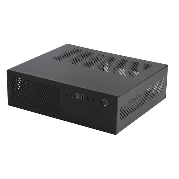 A10 Small Chassis MATX Chassis HTPC Case Support 2.5 3.5 Disk Enhances Heat Dissipation and Space Saving